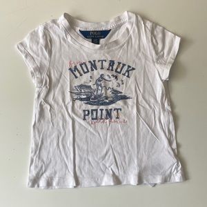 Polo Ralph Laure Girls Montauk Point Tee T-Shirt Top - 3T
